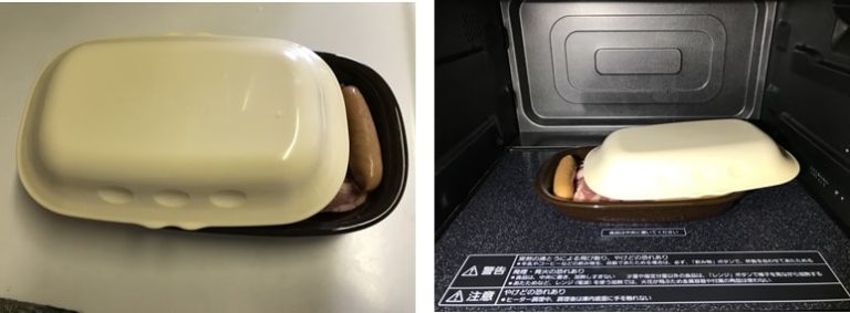 電子レンジで焼肉。油はねがないから安全！室内が汚れず掃除も簡単 そろびとの日記